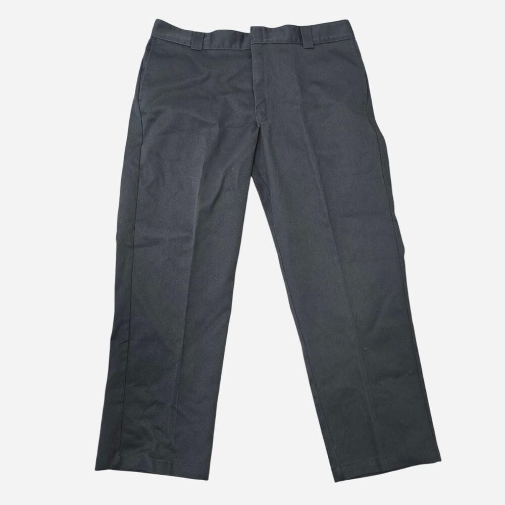 Dickies Men's Grey and Black Trousers